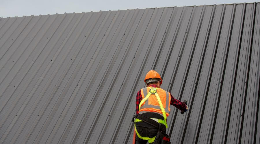 Professional metal roof installation services in Reed, KY